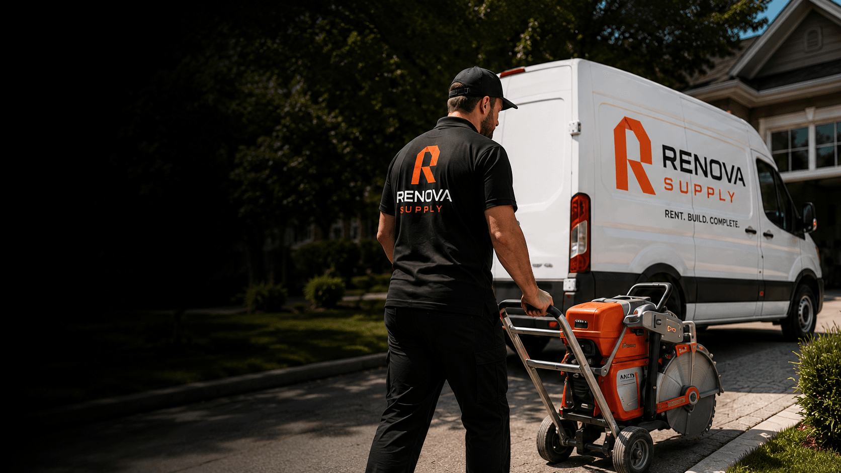 Renovation equipment delivery